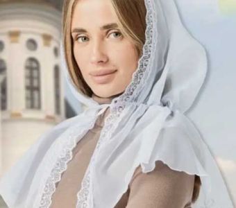 Платок-капор для храма